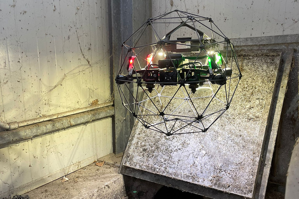 Video ispezioni con drone in spazi confinati
